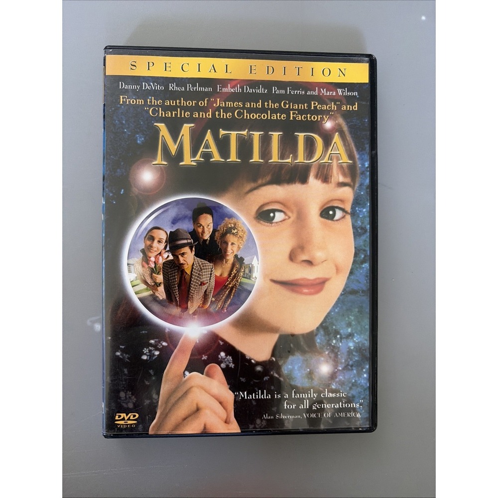 Matilda DVD Movie 1996 Rhea Perlman Danny DeVito